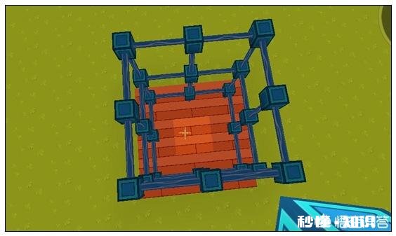 迷你世界电路陷阱怎么做迷你世界里的蓝天路陷阱中间放个开关就可以把别人死死的关住