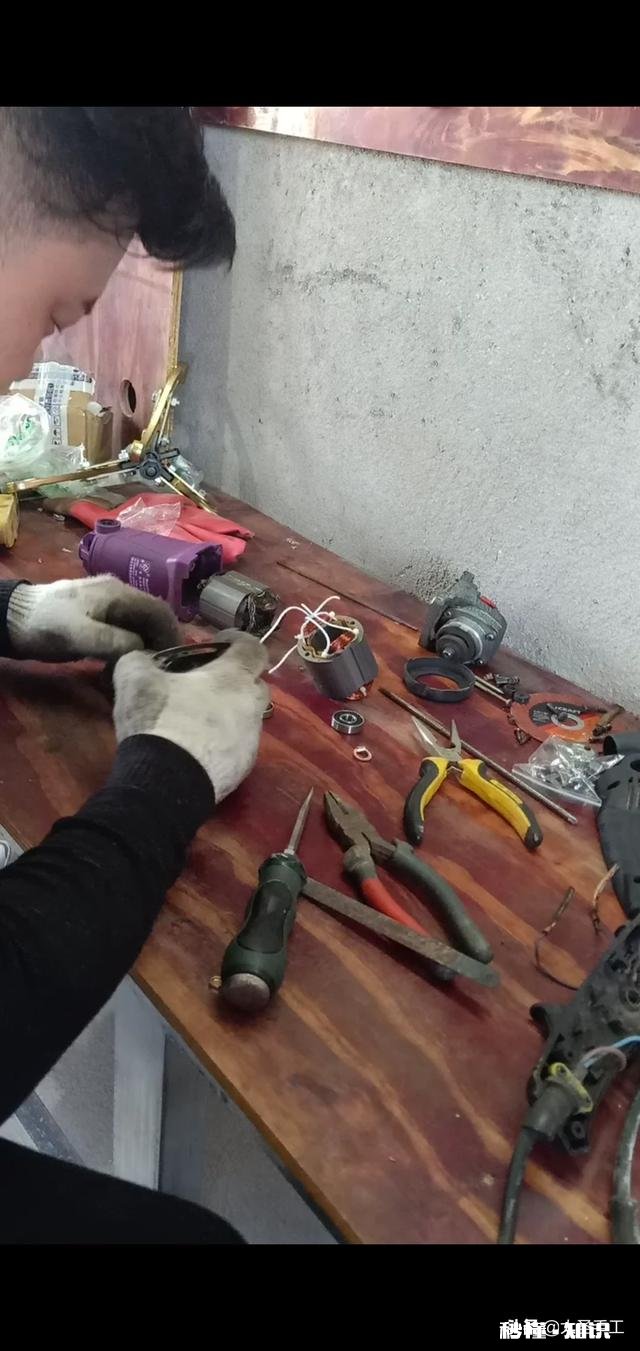 角磨机发烫更换转子定子可以吗