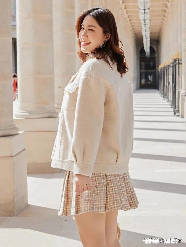 胖女孩在冬天该如何搭配衣服