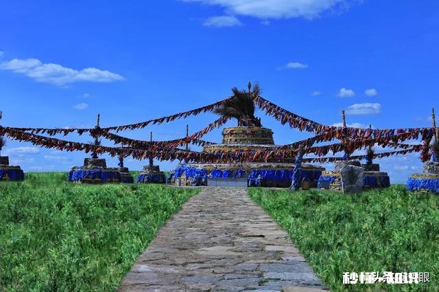 谁有拍过蓝天白云草原照片分享一下