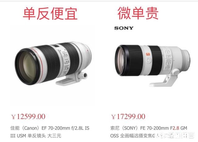 为什么有人说目前微单还不能取代单反