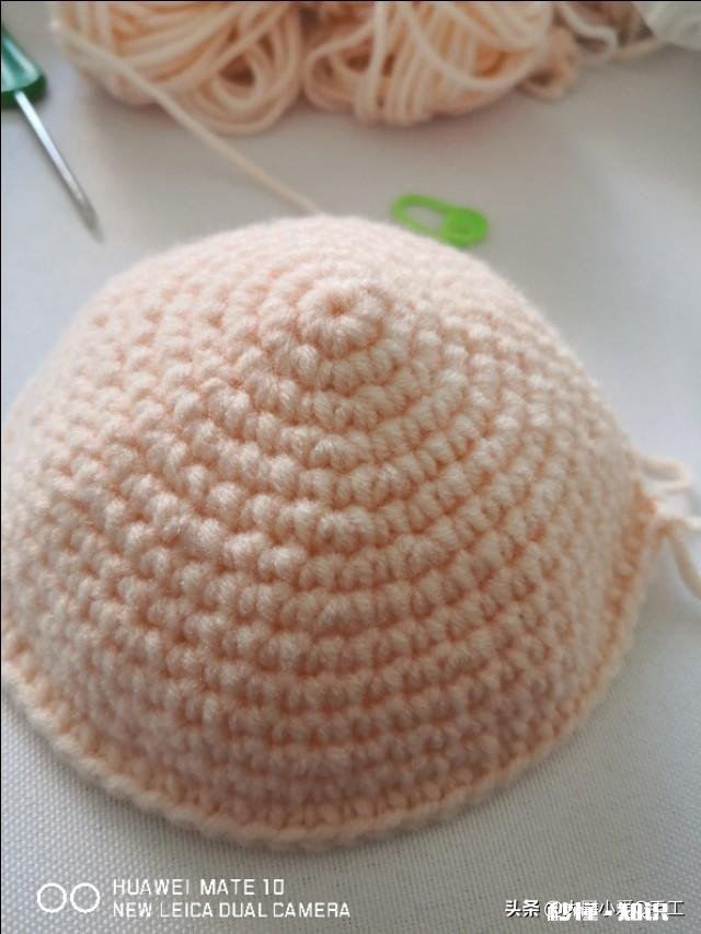 手工钩针编织中，怎样数针数