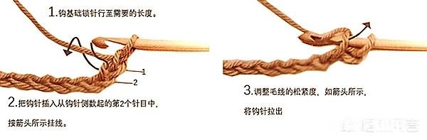 一起做手工,钩针编织要掌握几种基本的针法