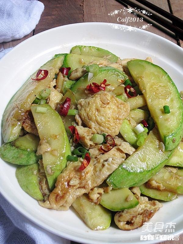 西葫芦炒鸡蛋的做法是什么