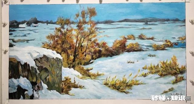 作为艺术爱好者，你认为如何才能让诗歌和油画相互融合