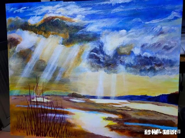 作为艺术爱好者，你认为如何才能让诗歌和油画相互融合