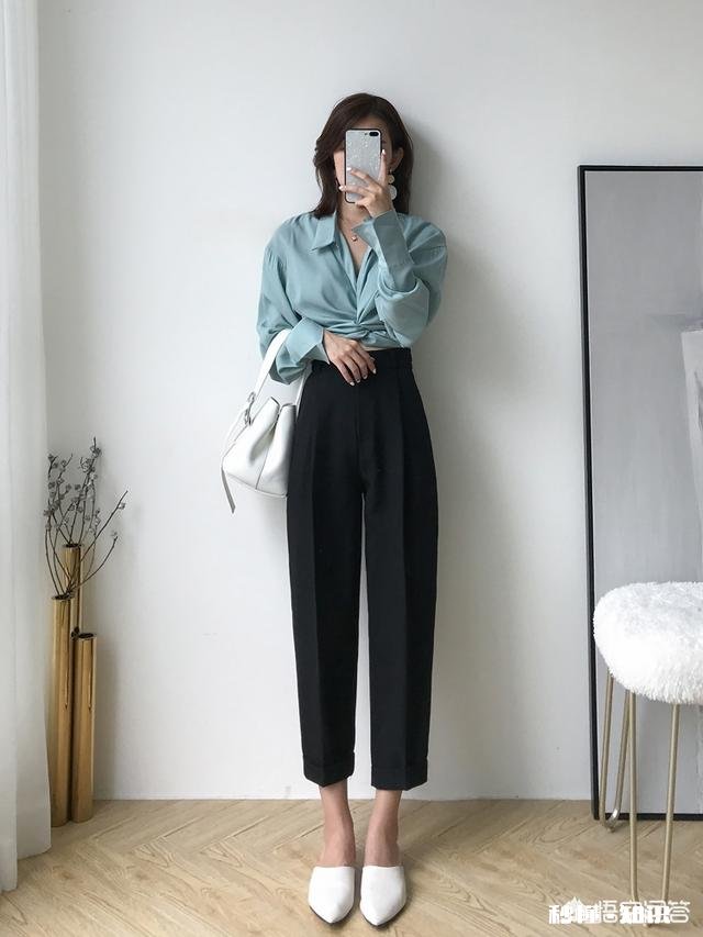 黑色的哈伦裤要怎么搭配
