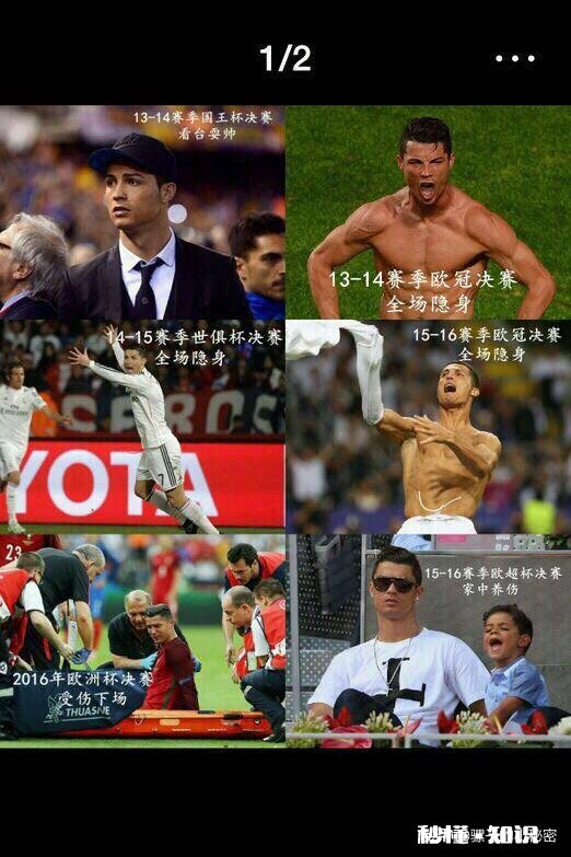 C罗有哪些凭一已之力力挽狂澜的重要比赛