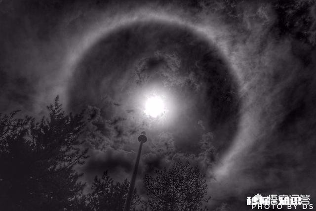 怎样拍出没有光圈的照片