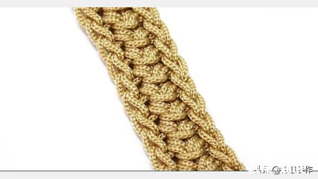 钩针包带的钩法