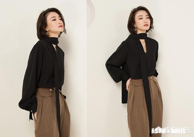 如何搭配黑衬衫，才能像《都挺好》的明玉一样，洋气职业，不显老气
