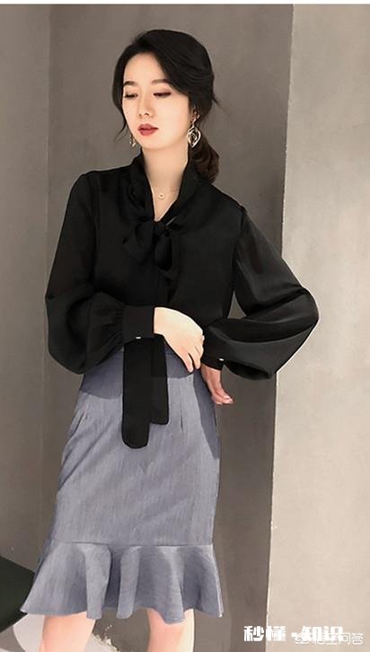 如何搭配黑衬衫，才能像《都挺好》的明玉一样，洋气职业，不显老气