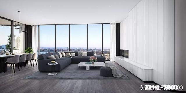 只把电视墙喷灰色漆，其余的喷大白，好看吗请教各位有经验的朋友