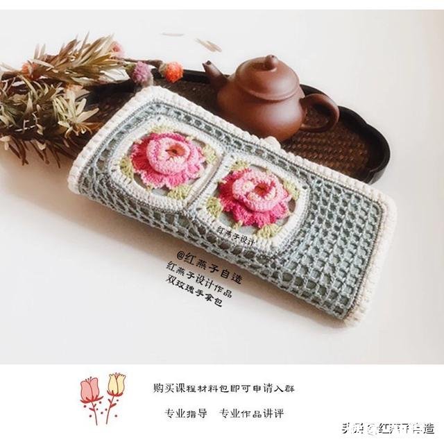 荷包，口金包，口金盒子，钩针，哪个更适合新手入门