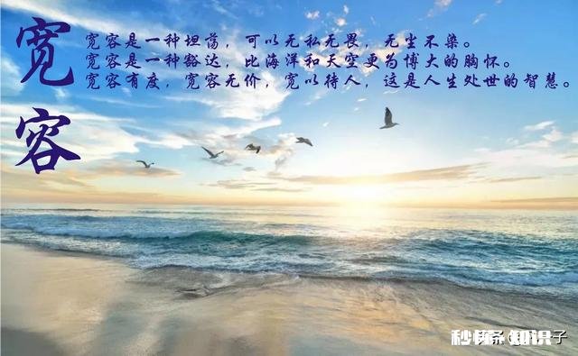 为什么要学会宽容