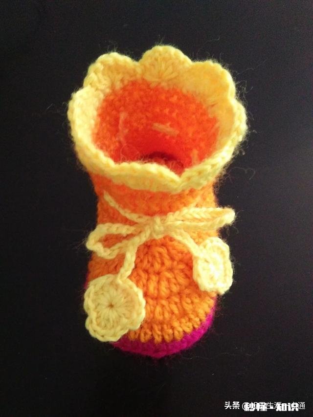 如高筒鞋 宝宝漂亮鞋怎么钩