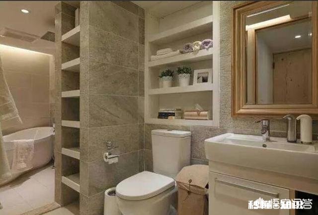 干湿分离的洗手池未装修,这个位置的下水管道怎么设计好看实用