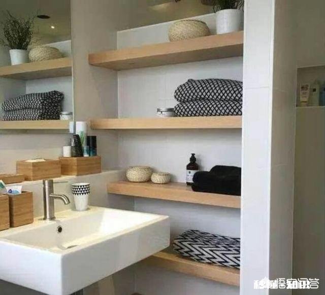 干湿分离的洗手池未装修,这个位置的下水管道怎么设计好看实用