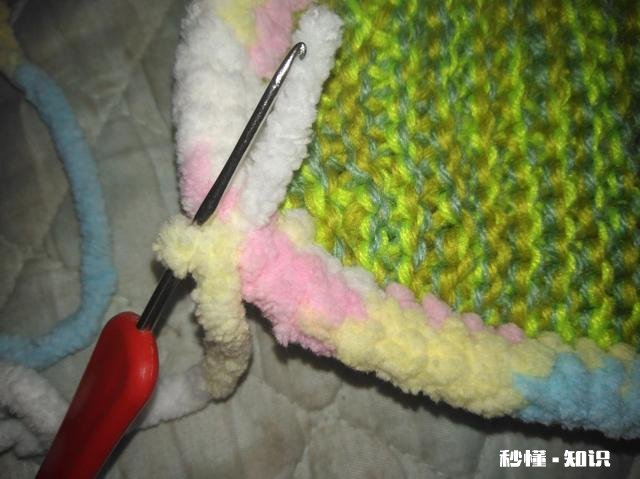 毛线钩针编织拖鞋毛线拖鞋怎么钩
