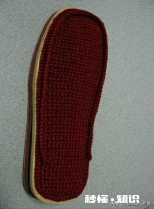 毛线钩针编织拖鞋毛线拖鞋怎么钩
