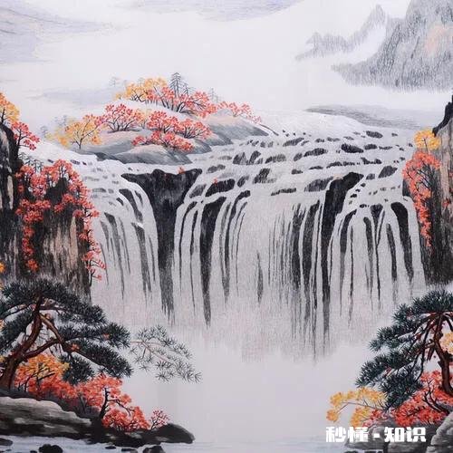 有没有适合挂在书房的手工刺绣装饰画有何推荐