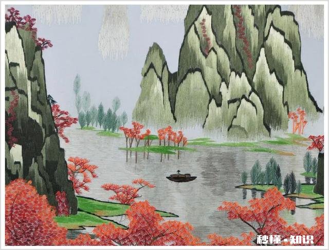 有没有适合挂在书房的手工刺绣装饰画有何推荐