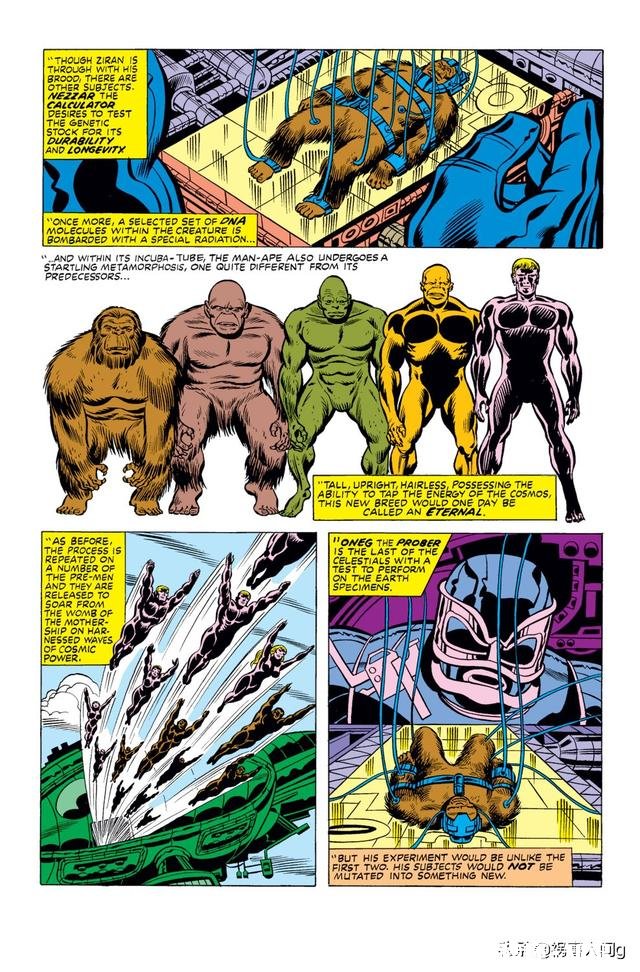 漫威中的永恒族和异人族有什么区别