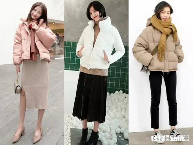 短款的棉衣冬季应怎样搭配
