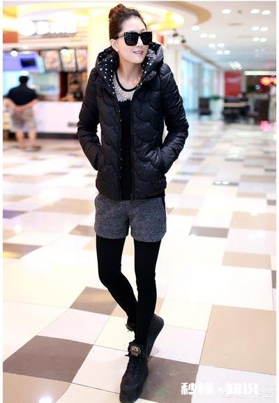 短款的棉衣冬季应怎样搭配