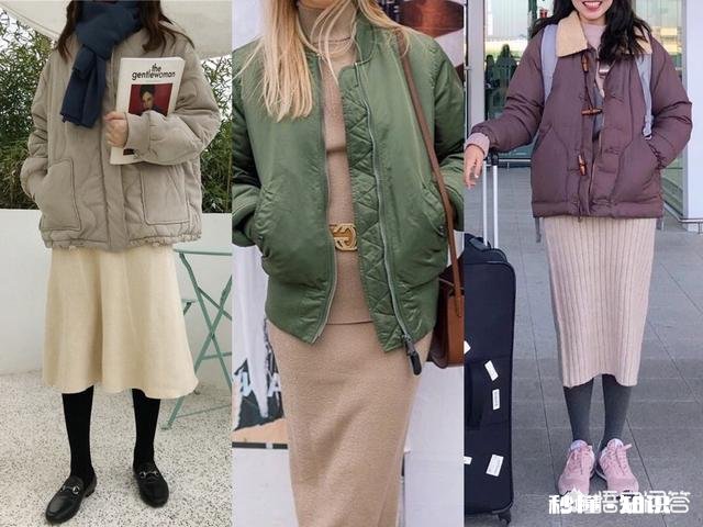 短款的棉衣冬季应怎样搭配