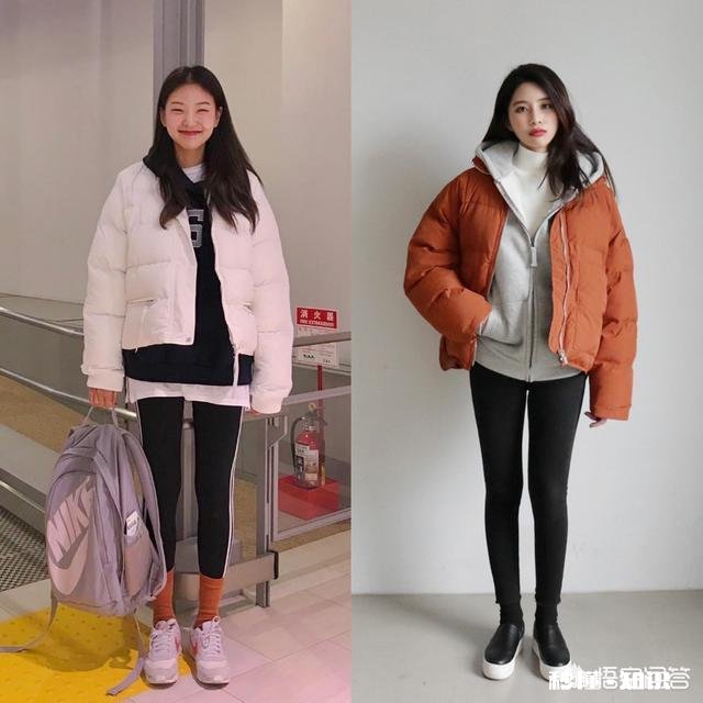 短款的棉衣冬季应怎样搭配