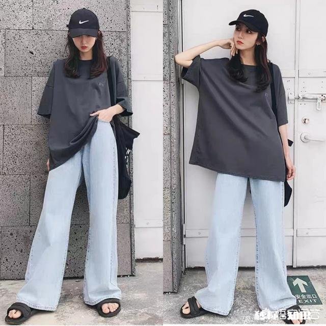 夏天宽松上衣怎么搭配裤子