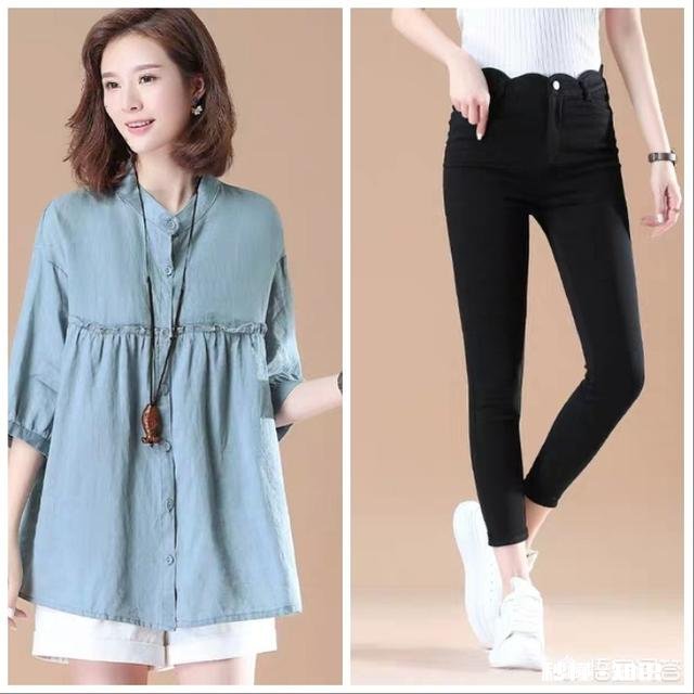 夏天宽松上衣怎么搭配裤子