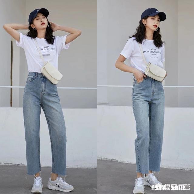 夏天宽松上衣怎么搭配裤子