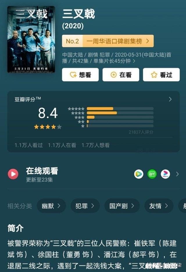 电视剧《三叉戟》,夏春生崔铁军徐国柱潘江海探组明明是四个人,为什么叫三叉戟呢