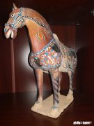 洛阳出土的唐三彩最富有特色的哪一个现藏于何处