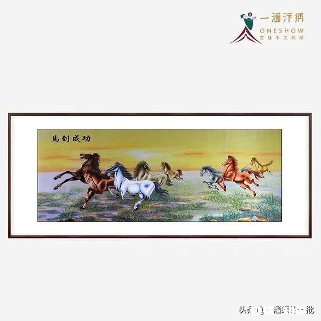 手工刺绣的高端客厅画有哪些