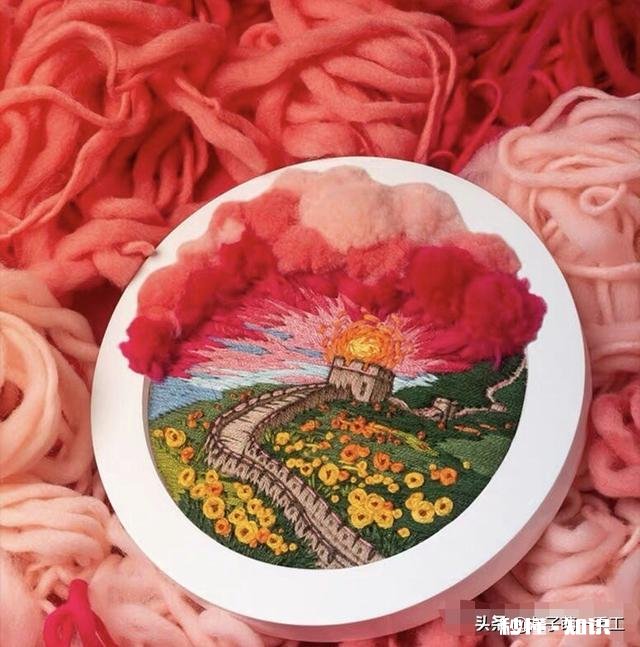 手工刺绣的高端客厅画有哪些