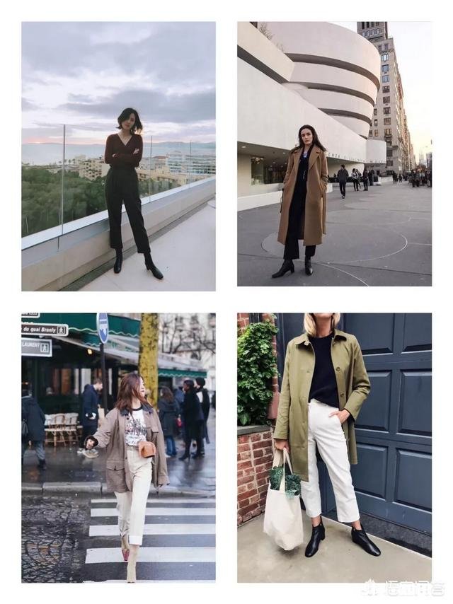 黑色短靴如何搭配上装和下装比较好看