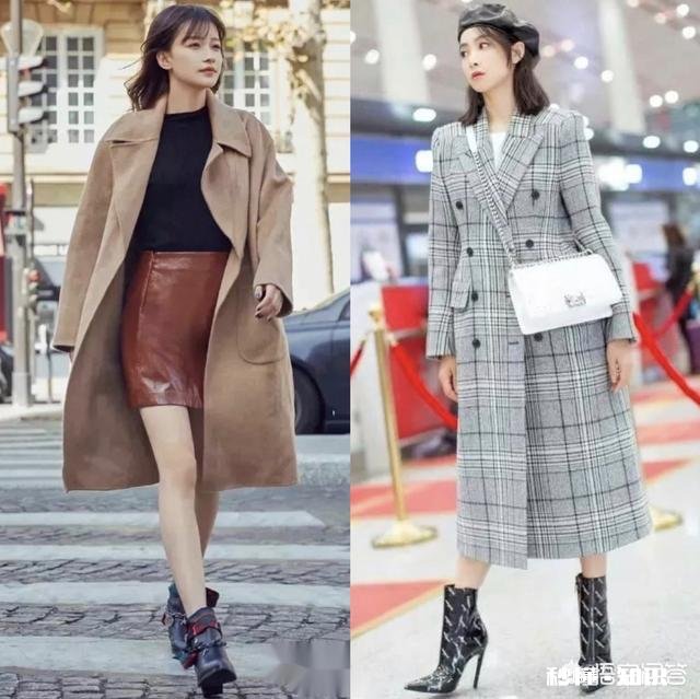 黑色短靴如何搭配上装和下装比较好看