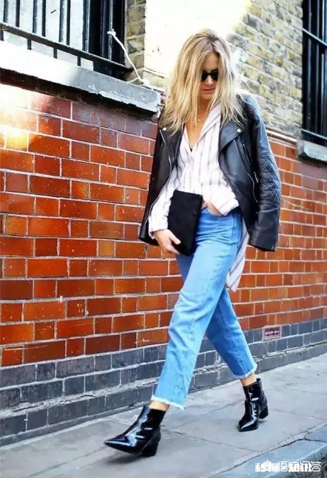 黑色短靴如何搭配上装和下装比较好看