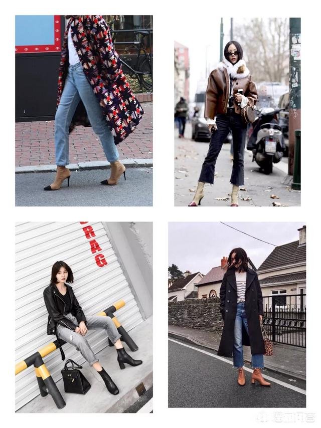 黑色短靴如何搭配上装和下装比较好看