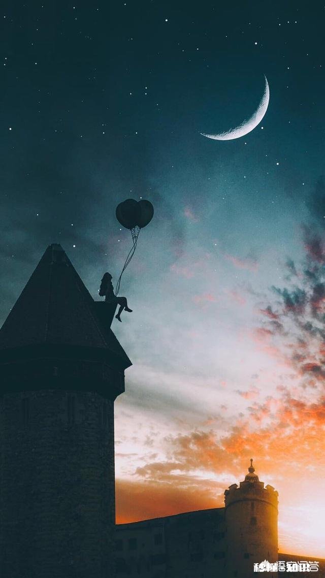 月牙弯弯怎么拍好看