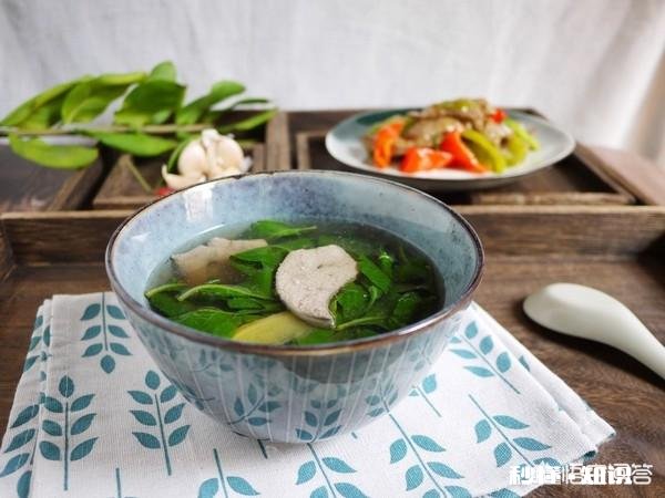 枸杞叶猪肝汤怎么做