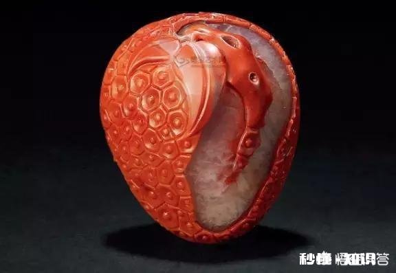 中国古董为什么雕刻荔枝图