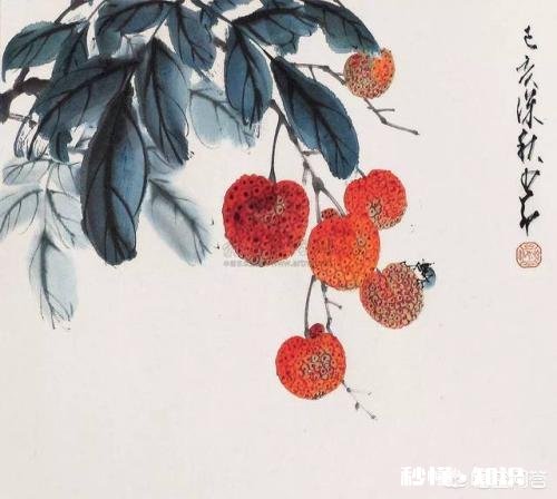 中国古董为什么雕刻荔枝图