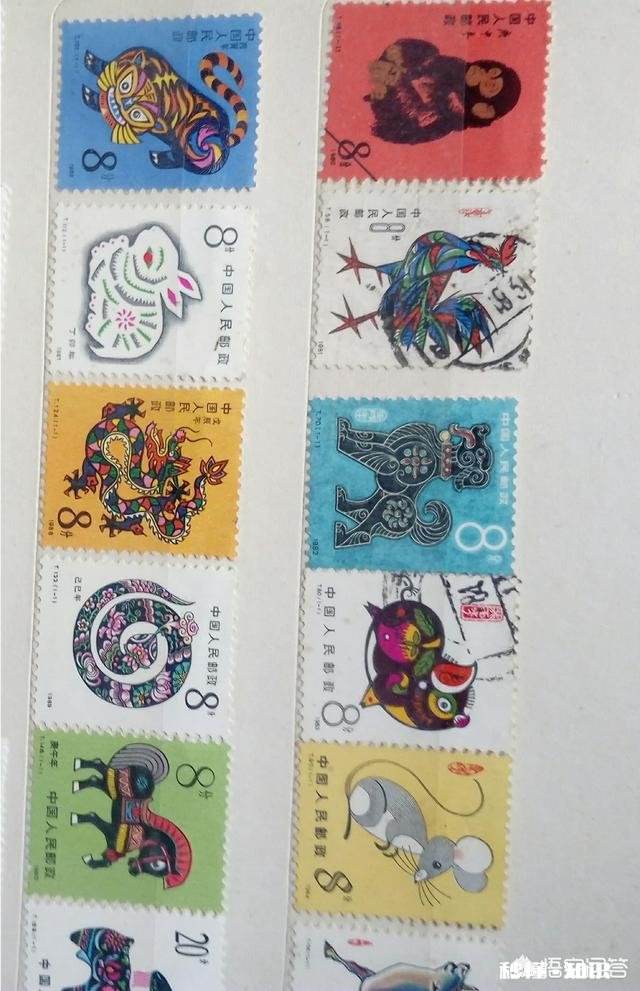 有人送了一套邮票，齿边这样正常吗