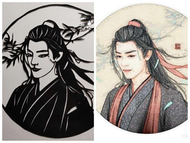 想找一个手工剪纸，有没有推荐的