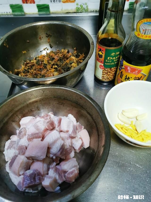 梅菜干肉的烧制方法是什么