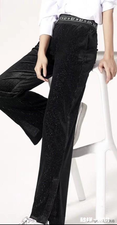 我想买条金丝绒阔腿裤，价位在一百多块钱的那种，条友给推荐一下